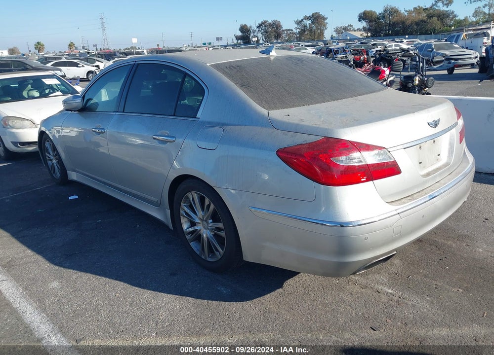 2012 HYUNDAI GENESIS 3.8 VIN: KMHGC4DD3CU181162