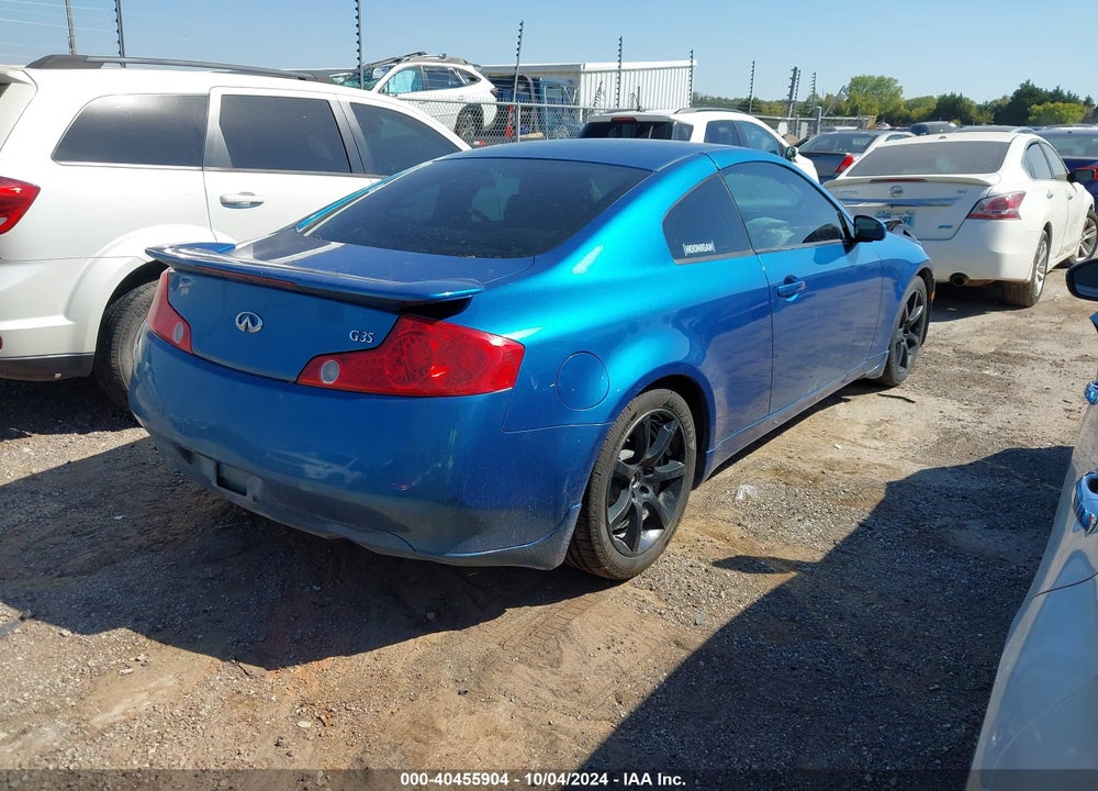 2004 INFINITI G35 VIN: JNKCV54E64M823823