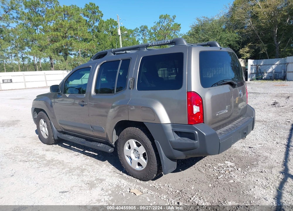 2005 NISSAN XTERRA S VIN: 5N1AN08U85C635434