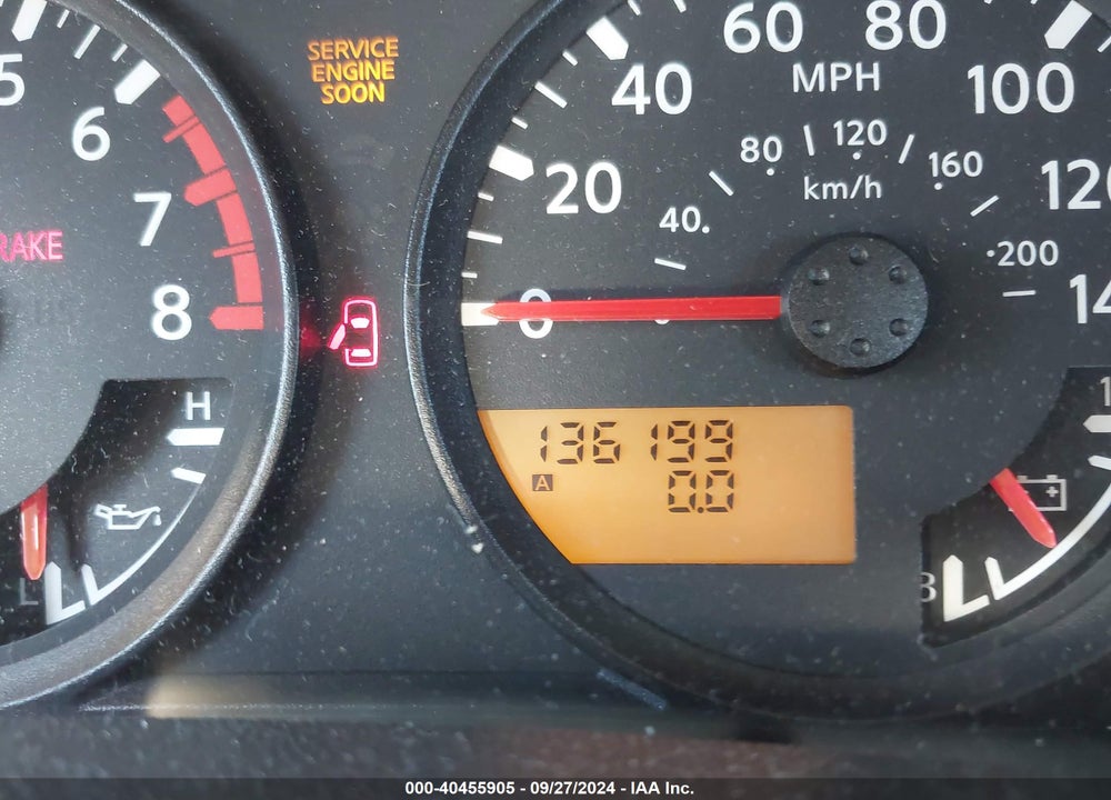 2005 NISSAN XTERRA S VIN: 5N1AN08U85C635434