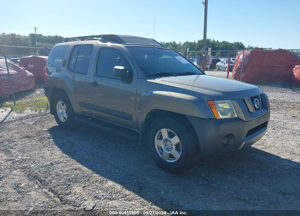 2005 NISSAN XTERRA S VIN: 5N1AN08U85C635434