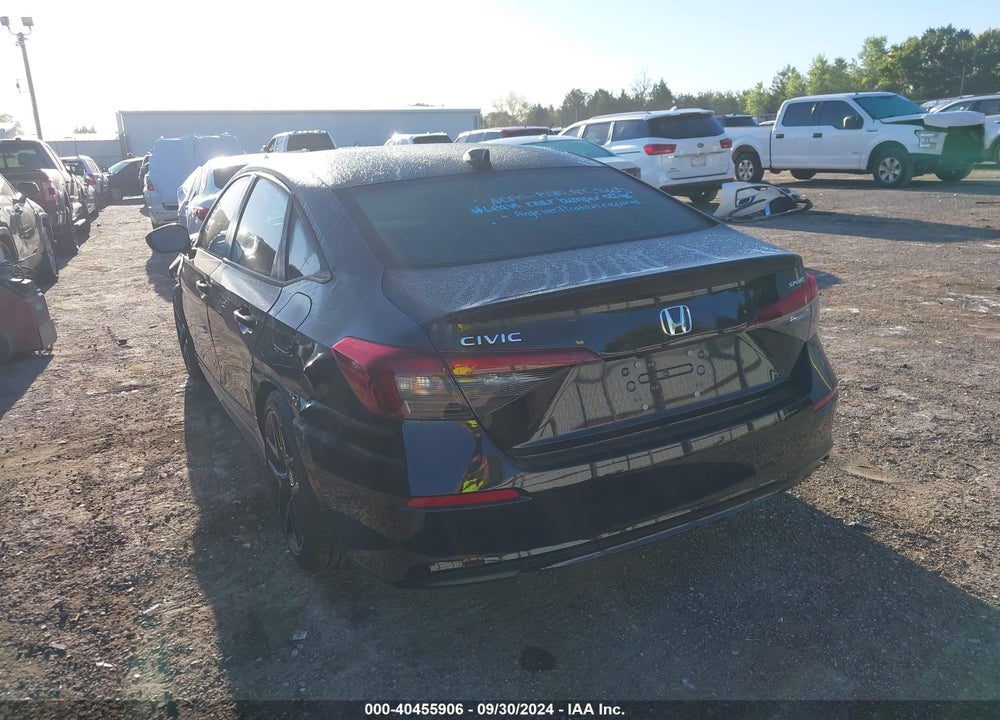 2025 HONDA CIVIC SPORT VIN: 2HGFE2F54SH509390