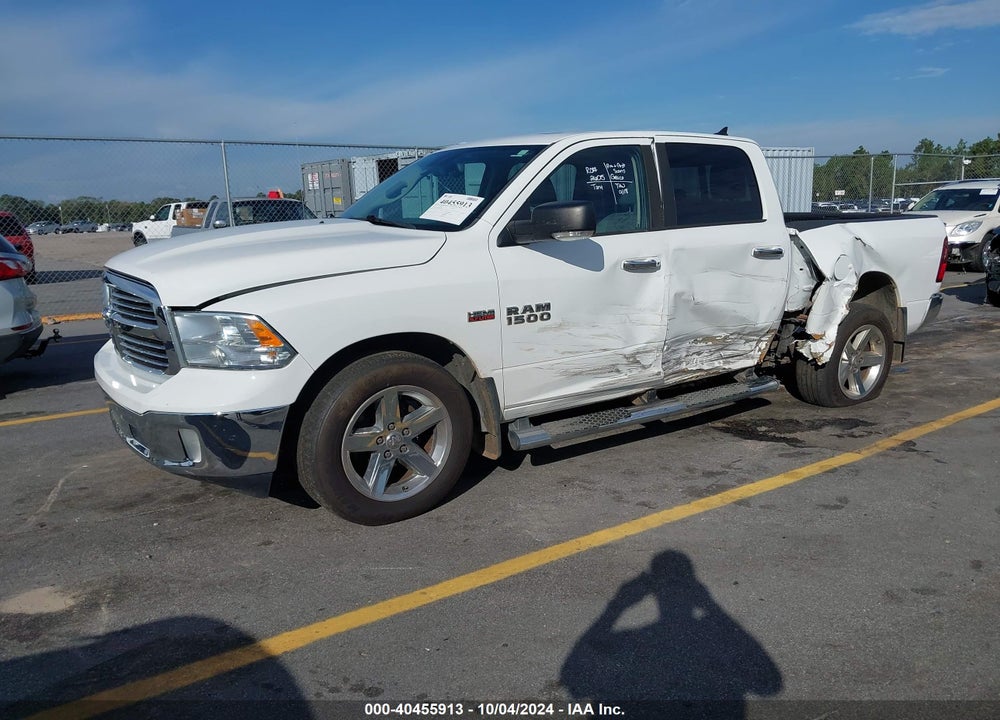 2014 RAM 1500 BIG HORN VIN: 1C6RR7LT0ES253687