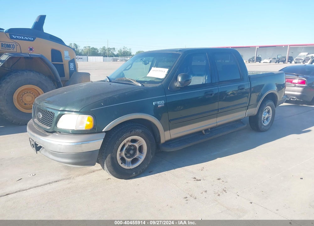 2002 FORD F-150 LARIAT/XLT VIN: 1FTRW07L62KB91663