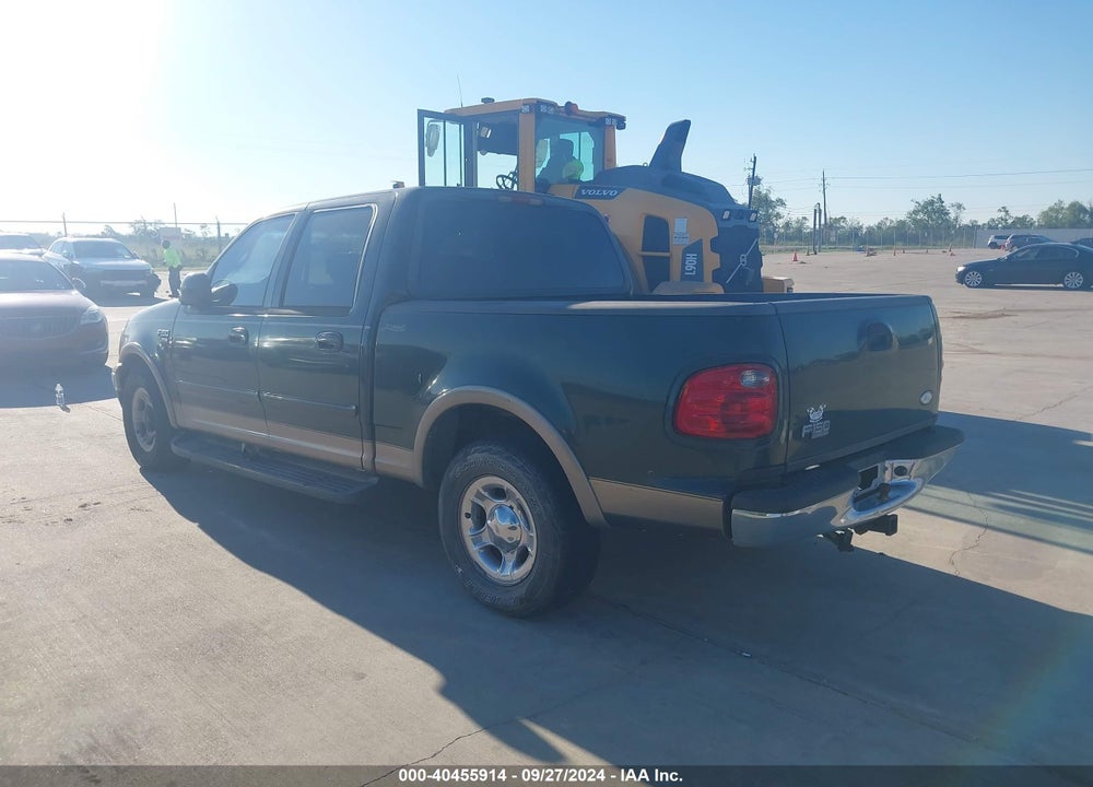 2002 FORD F-150 LARIAT/XLT VIN: 1FTRW07L62KB91663