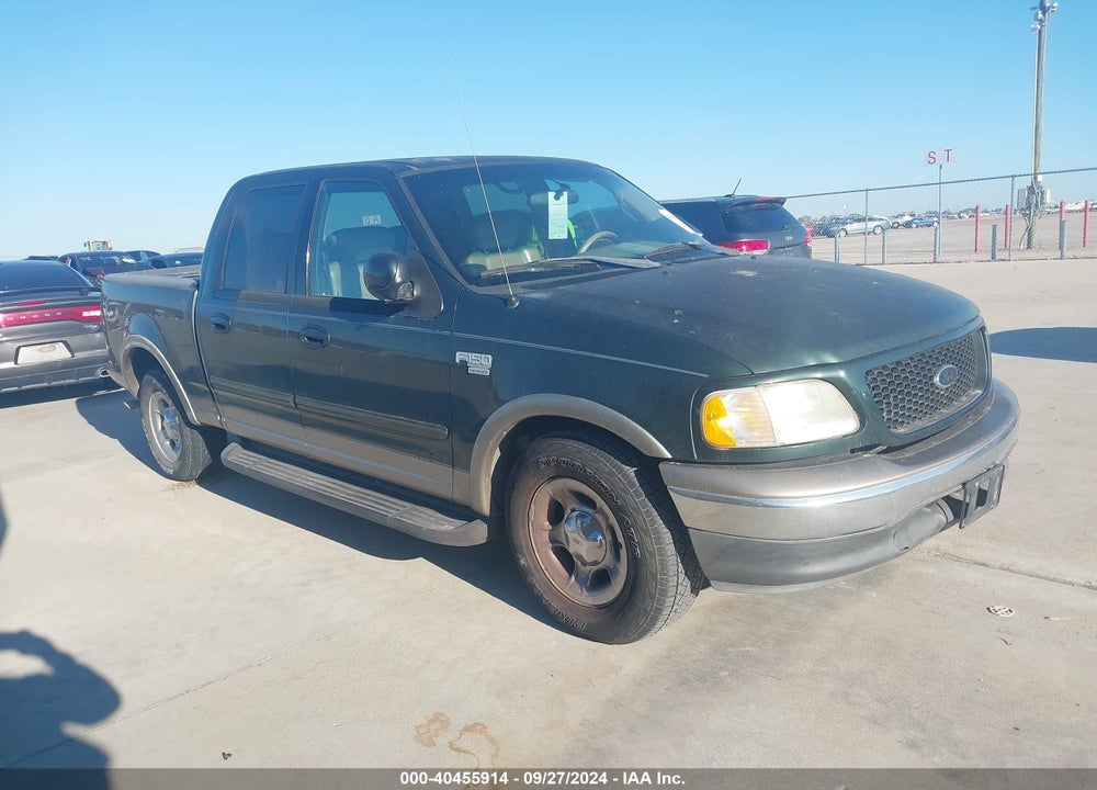 2002 FORD F-150 LARIAT/XLT VIN: 1FTRW07L62KB91663