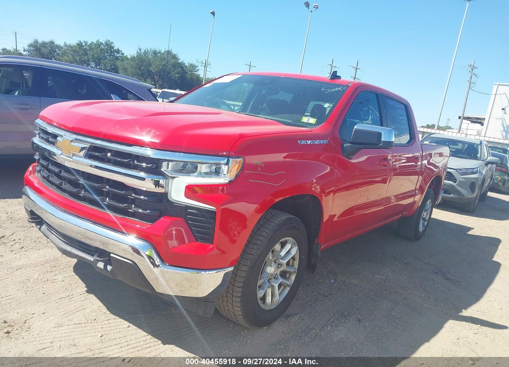 2022 CHEVROLET SILVERADO 1500 4WD SHORT BED LT WITH 2FL VIN: 1GCPDKEK5NZ624890