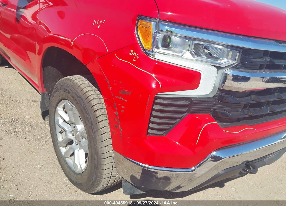 2022 CHEVROLET SILVERADO 1500 4WD SHORT BED LT WITH 2FL VIN: 1GCPDKEK5NZ624890