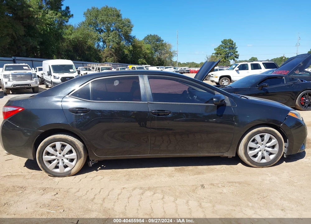 2014 TOYOTA COROLLA LE VIN: 2T1BURHE5EC100092
