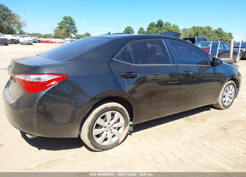 2014 TOYOTA COROLLA LE VIN: 2T1BURHE5EC100092