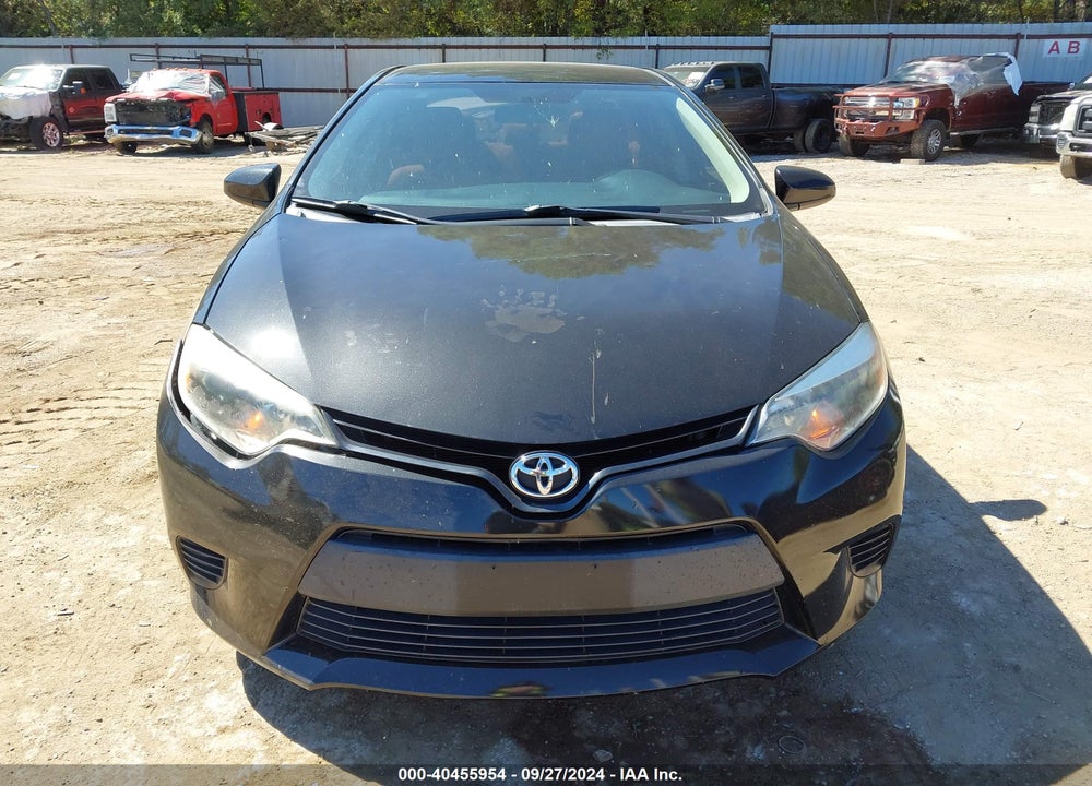 2014 TOYOTA COROLLA LE VIN: 2T1BURHE5EC100092
