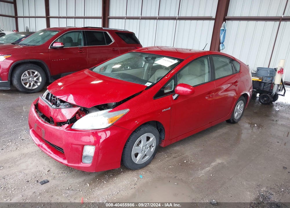 2010 TOYOTA PRIUS II VIN: JTDKN3DUXA0066503