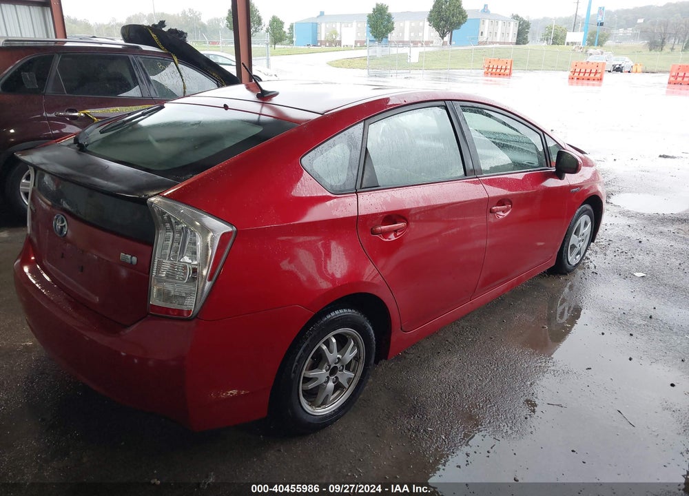 2010 TOYOTA PRIUS II VIN: JTDKN3DUXA0066503