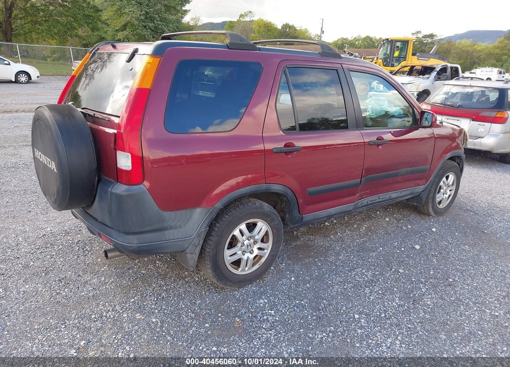 2004 HONDA CR-V EX VIN: SHSRD77844U201982