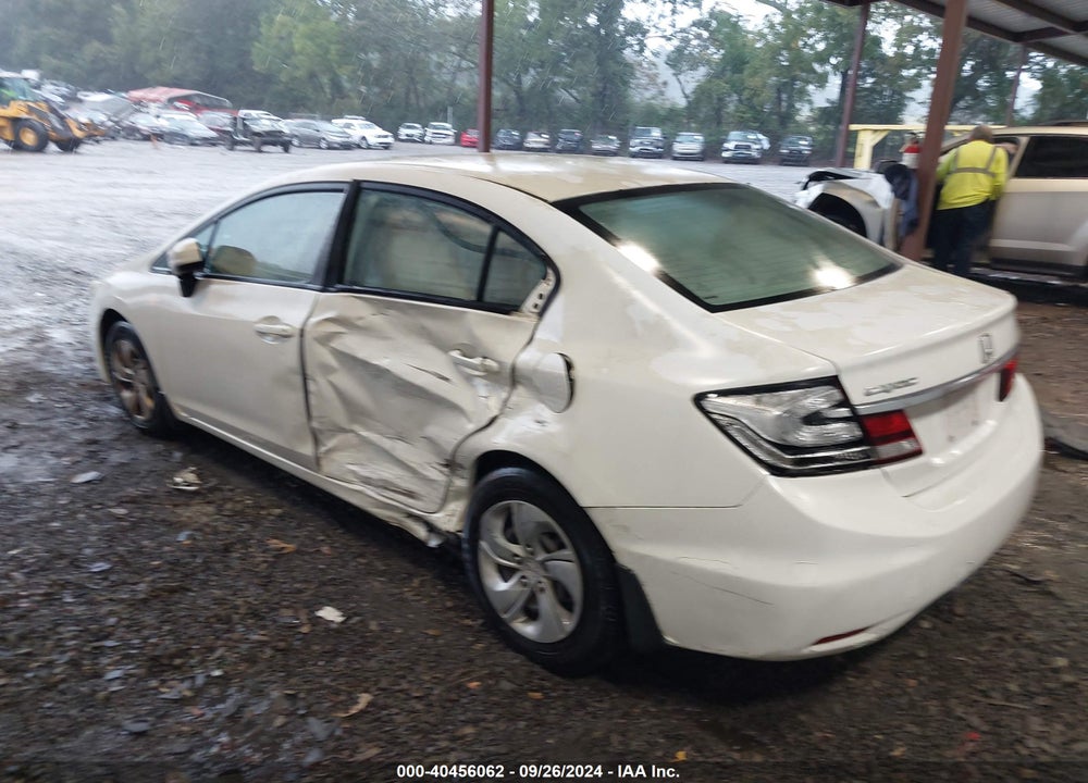 2014 HONDA CIVIC LX VIN: 19XFB2F53EE062770