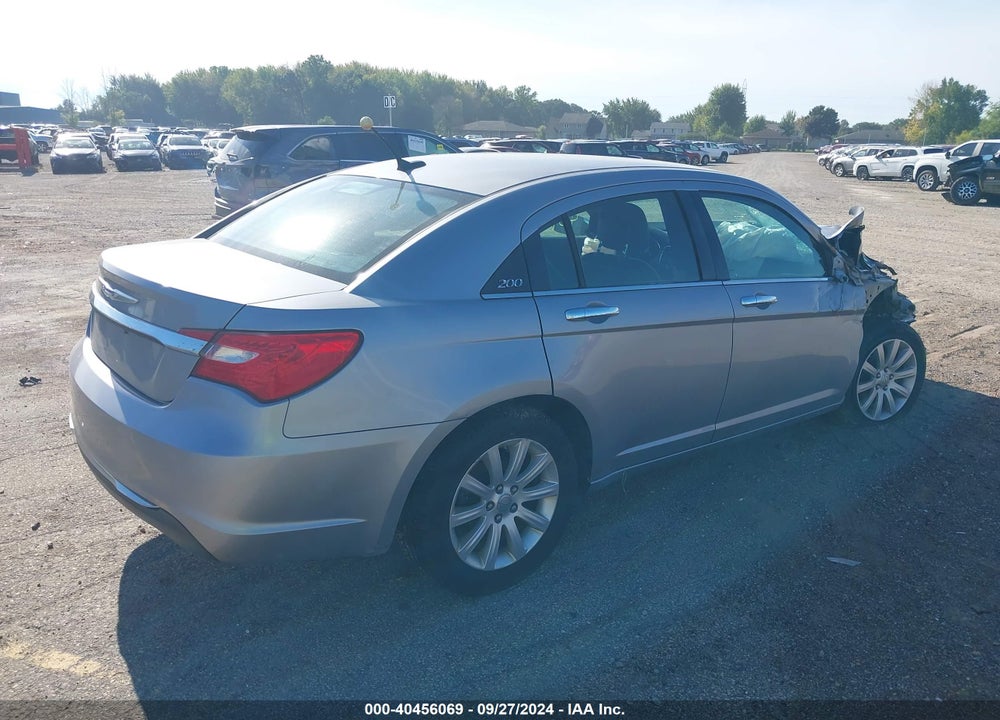 2013 CHRYSLER 200 LIMITED VIN: 1C3CCBCG2DN737089