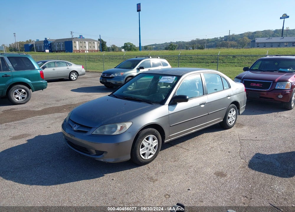 2005 HONDA CIVIC VP VIN: 2HGES16325H623132