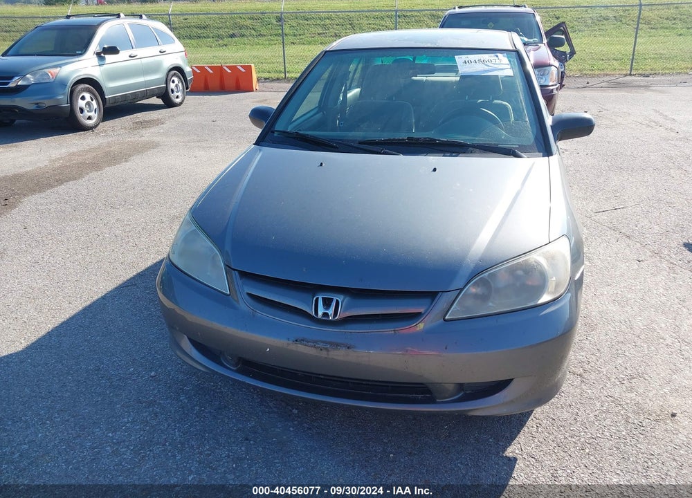 2005 HONDA CIVIC VP VIN: 2HGES16325H623132
