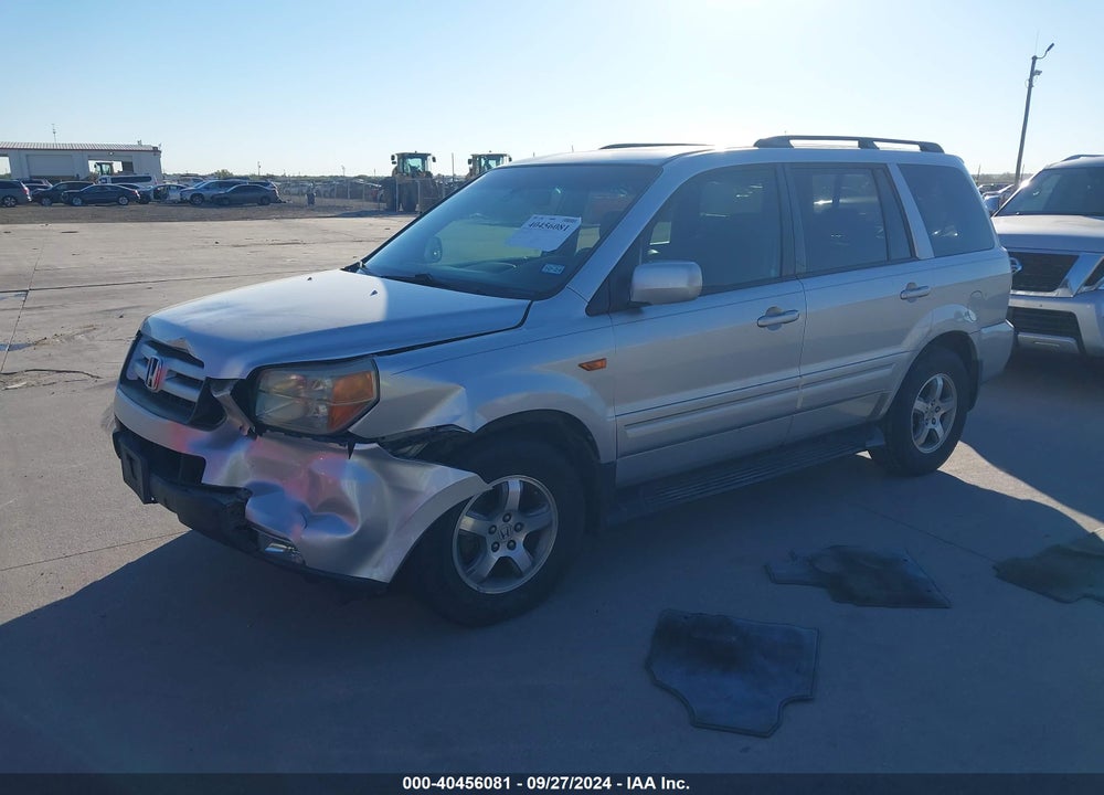 2007 HONDA PILOT EX-L VIN: 5FNYF28547B042566
