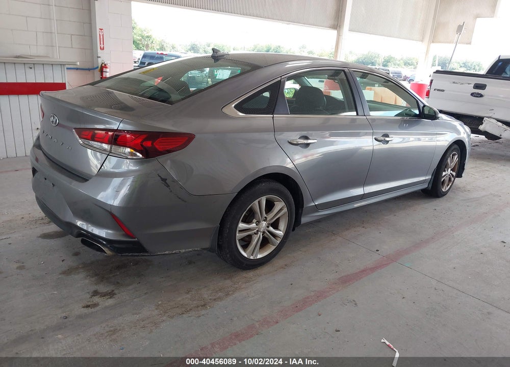 2018 HYUNDAI SONATA SEL VIN: 5NPE34AF5JH626901