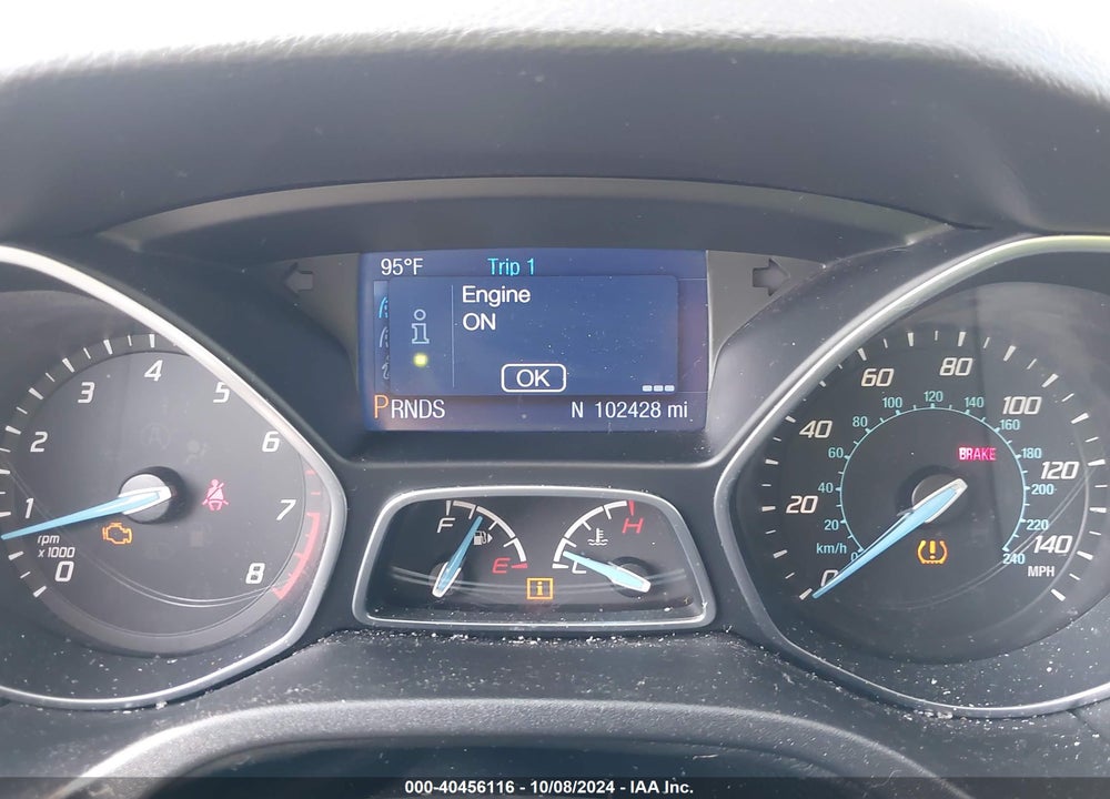 2014 FORD FOCUS SE VIN: 1FADP3K25EL156902
