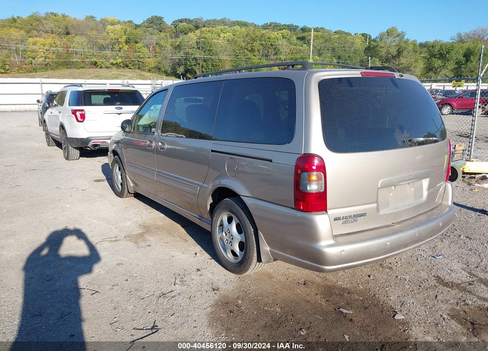 2002 OLDSMOBILE SILHOUETTE GLS VIN: 1GHDX03E82D256252
