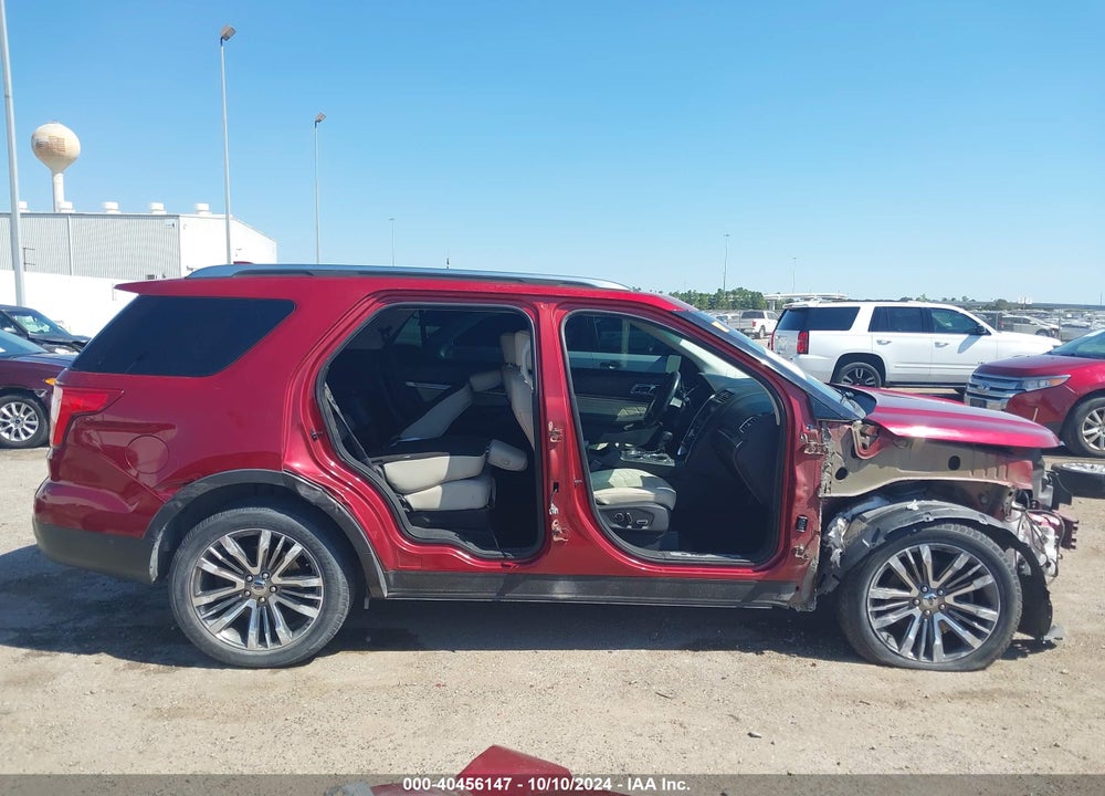 2016 FORD EXPLORER PLATINUM VIN: 1FM5K8HT0GGB94359
