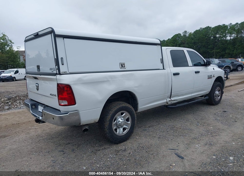 2018 RAM 2500 TRADESMAN 4X4 8' BOX VIN: 3C6UR5HL3JG295991