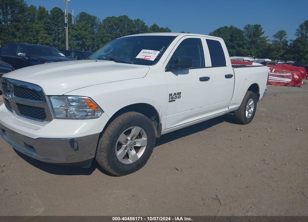 2019 RAM 1500 CLASSIC TRADESMAN QUAD CAB 4X2 6'4 BOX VIN: 1C6RR6FG2KS503337