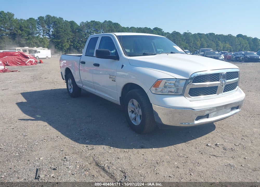2019 RAM 1500 CLASSIC TRADESMAN QUAD CAB 4X2 6'4 BOX VIN: 1C6RR6FG2KS503337