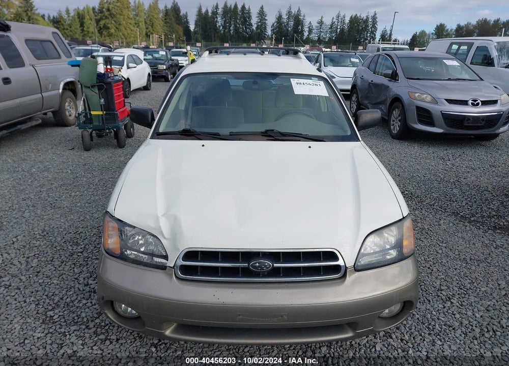 2001 SUBARU OUTBACK VIN: 4S3BH675717633738
