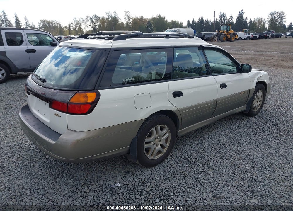 2001 SUBARU OUTBACK VIN: 4S3BH675717633738