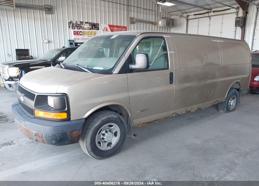 2006 CHEVROLET EXPRESS WORK VAN VIN: 1GCGG29V561207572