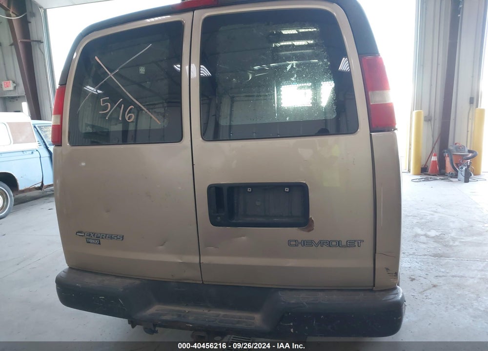 2006 CHEVROLET EXPRESS WORK VAN VIN: 1GCGG29V561207572