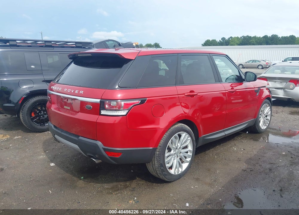 2015 LAND ROVER RANGE ROVER SPORT 3.0L V6 SUPERCHARGED HSE VIN: SALWR2VF4FA519041