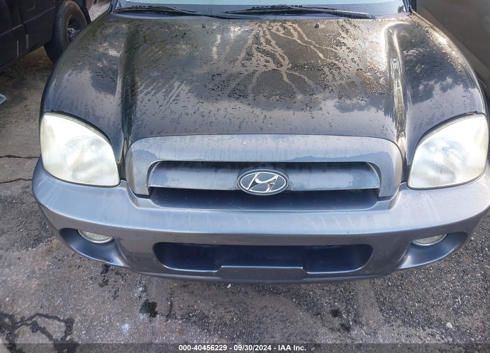2006 HYUNDAI SANTA FE GLS VIN: KM8SC73D46U105354