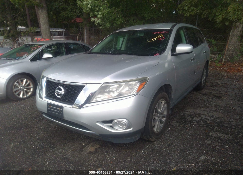 2013 NISSAN PATHFINDER S VIN: 5N1AR2MN4DC675037