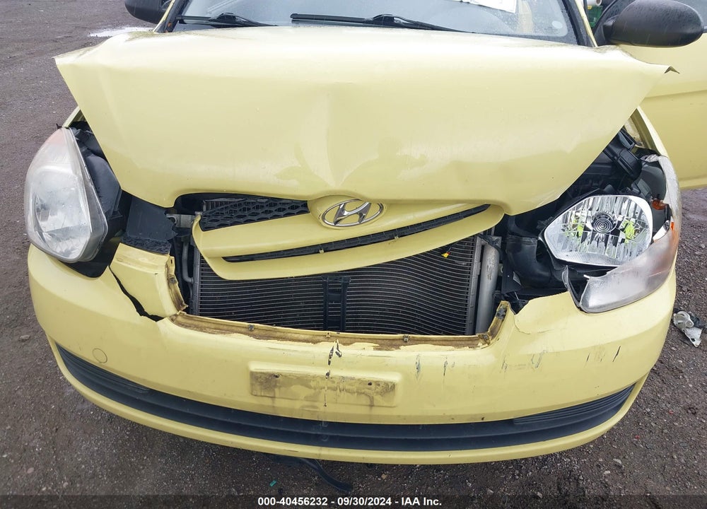 2009 HYUNDAI ACCENT GS VIN: KMHCM36CX9U112178