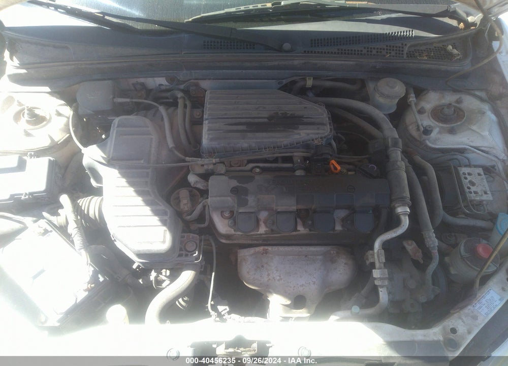 2001 HONDA CIVIC EX VIN: 1HGES26771L066336