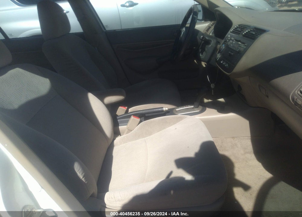 2001 HONDA CIVIC EX VIN: 1HGES26771L066336