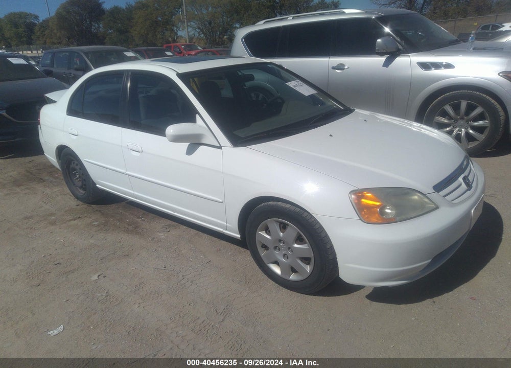 2001 HONDA CIVIC EX VIN: 1HGES26771L066336