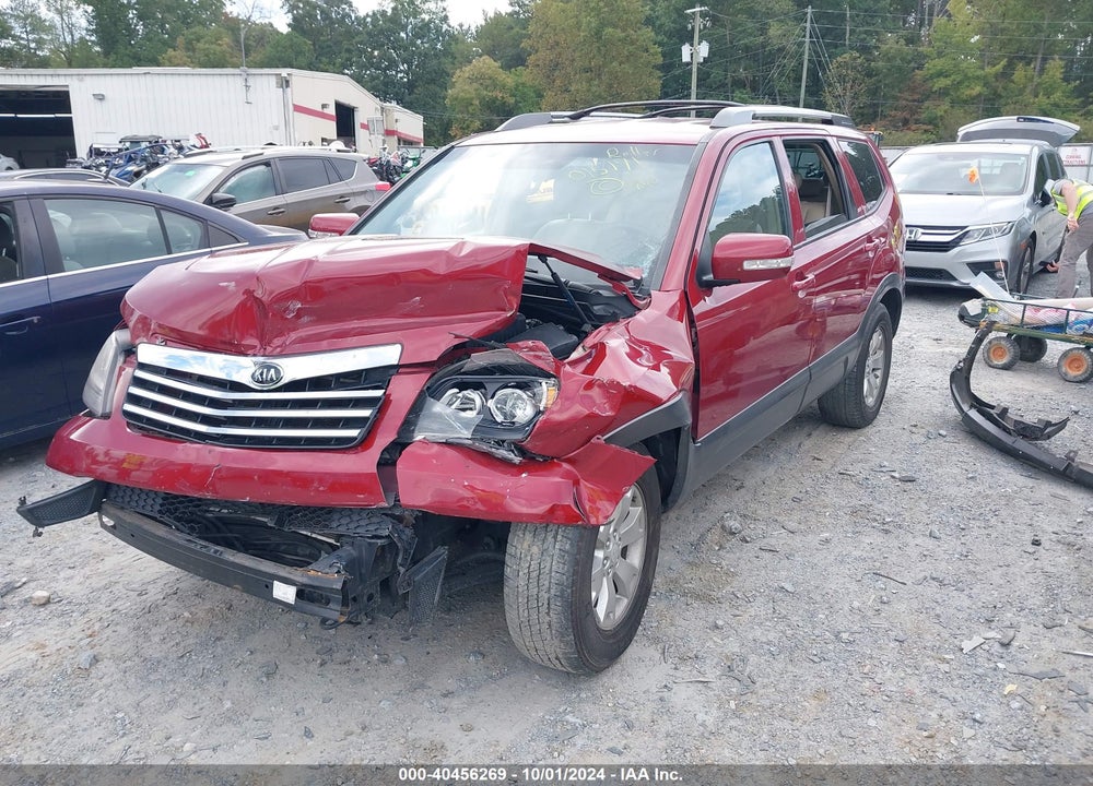 2009 KIA BORREGO LX VIN: KNDJJ741595015171