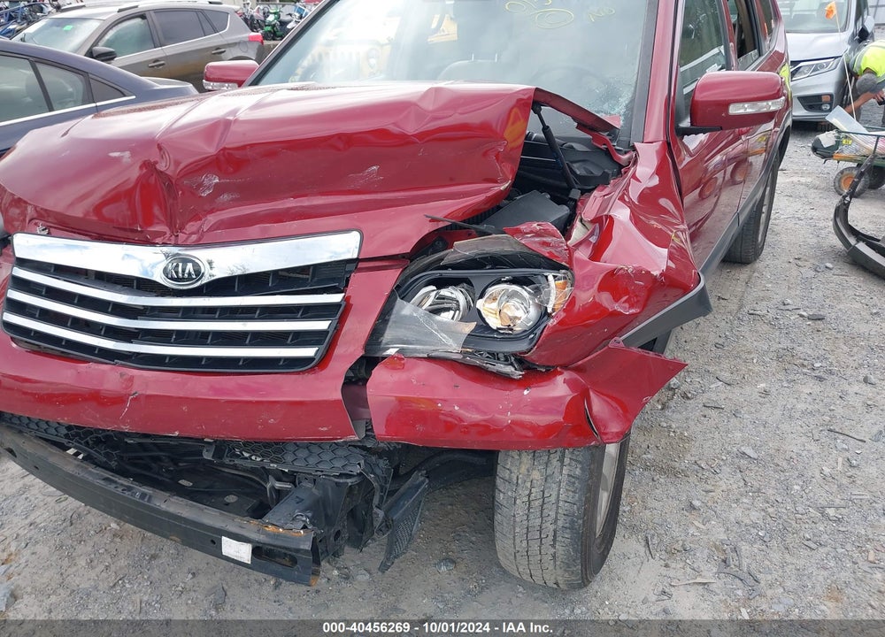 2009 KIA BORREGO LX VIN: KNDJJ741595015171