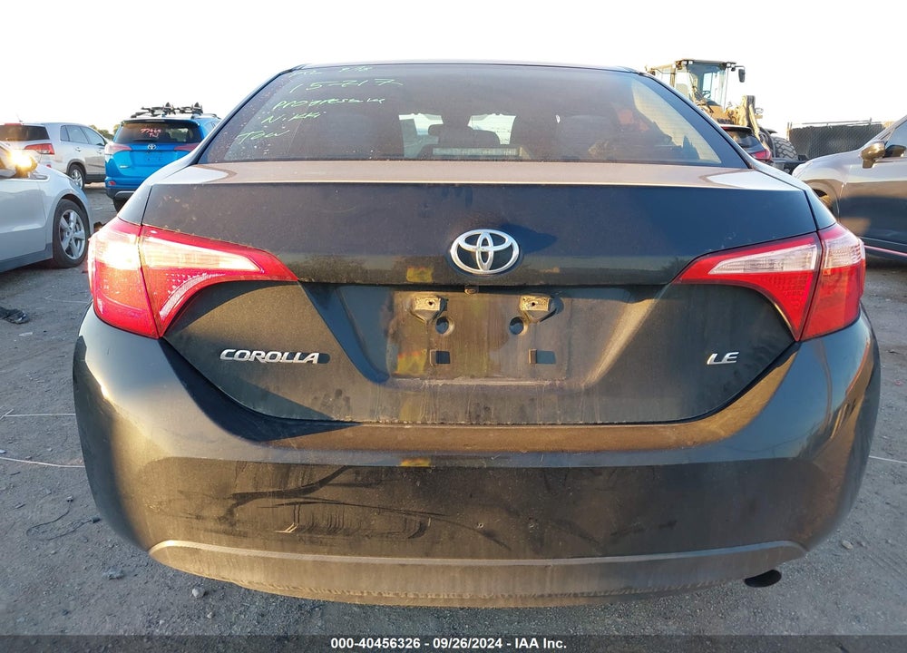 2019 TOYOTA COROLLA LE VIN: 5YFBURHE7KP935770