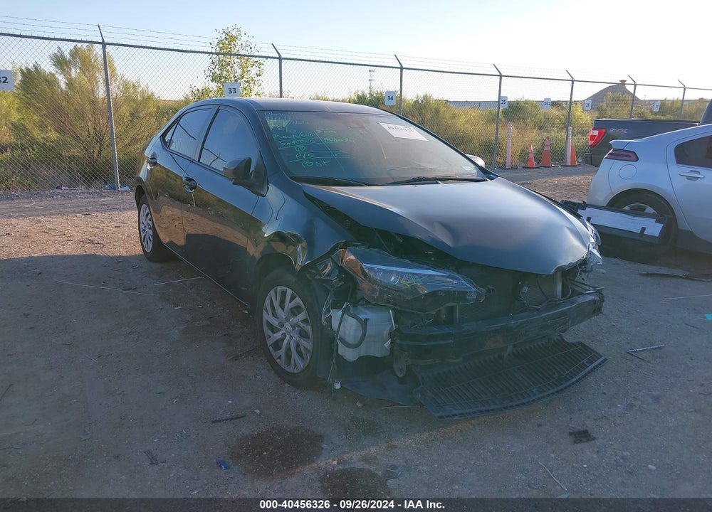 2019 TOYOTA COROLLA LE VIN: 5YFBURHE7KP935770