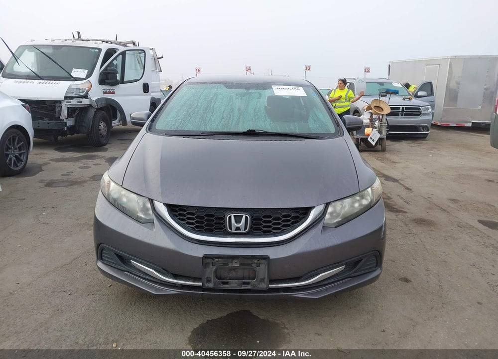 2014 HONDA CIVIC LX VIN: 19XFB2F5XEE229464