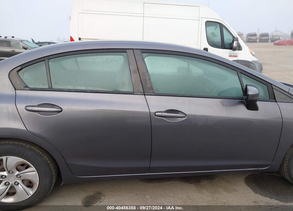 2014 HONDA CIVIC LX VIN: 19XFB2F5XEE229464