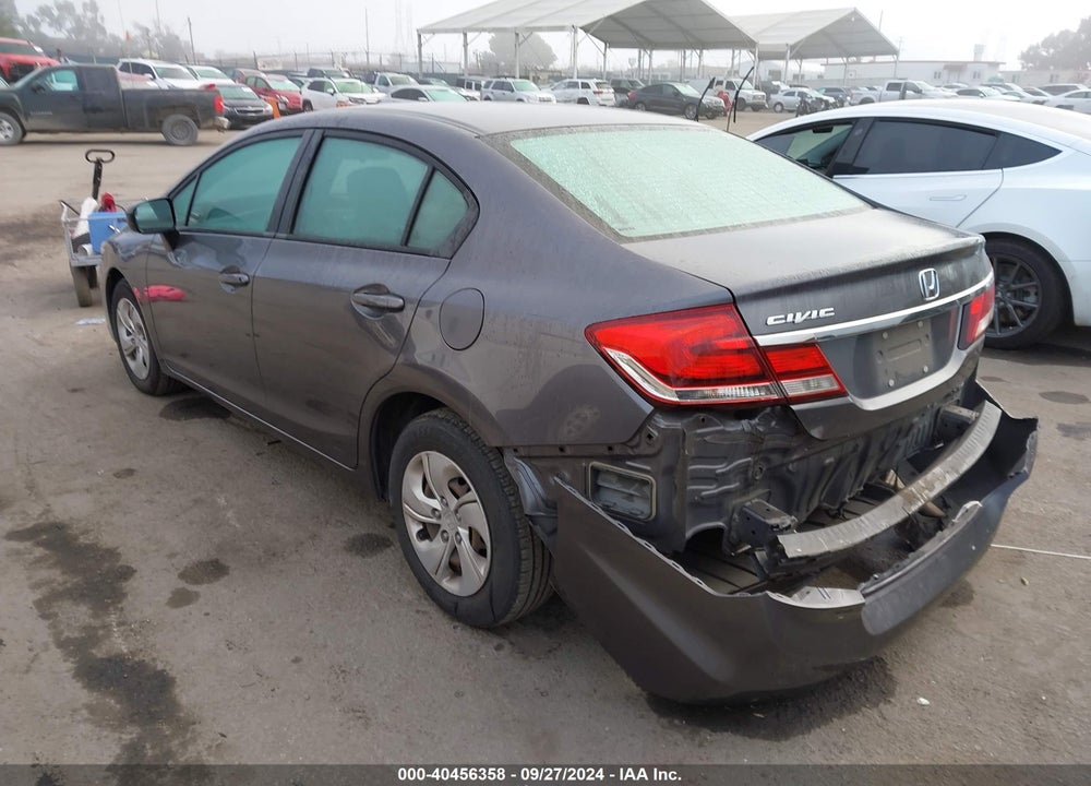 2014 HONDA CIVIC LX VIN: 19XFB2F5XEE229464