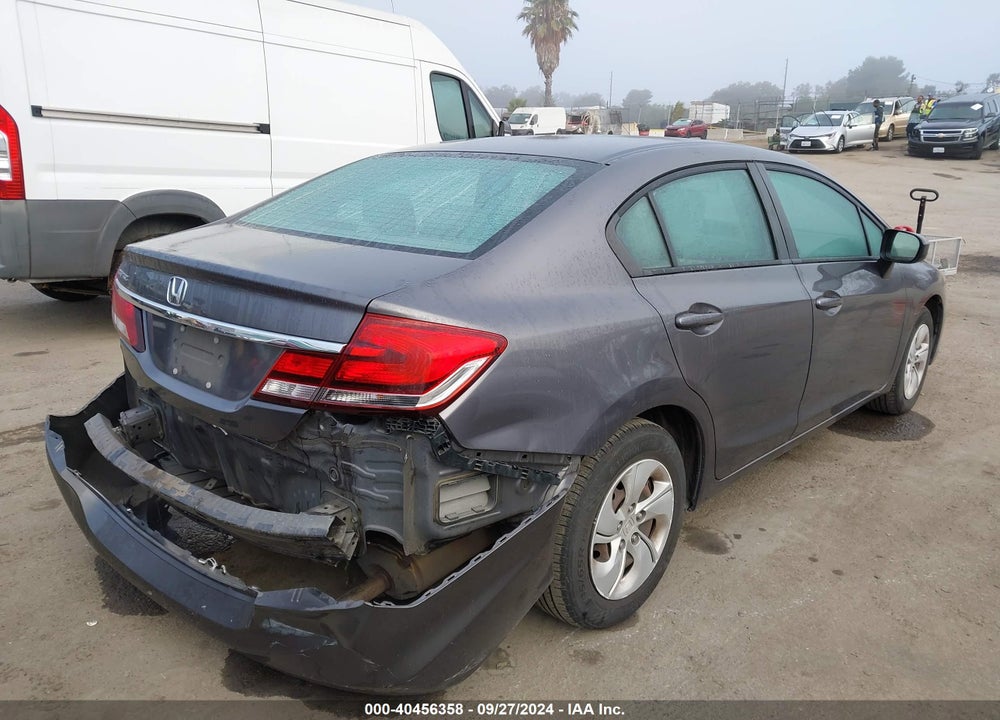 2014 HONDA CIVIC LX VIN: 19XFB2F5XEE229464