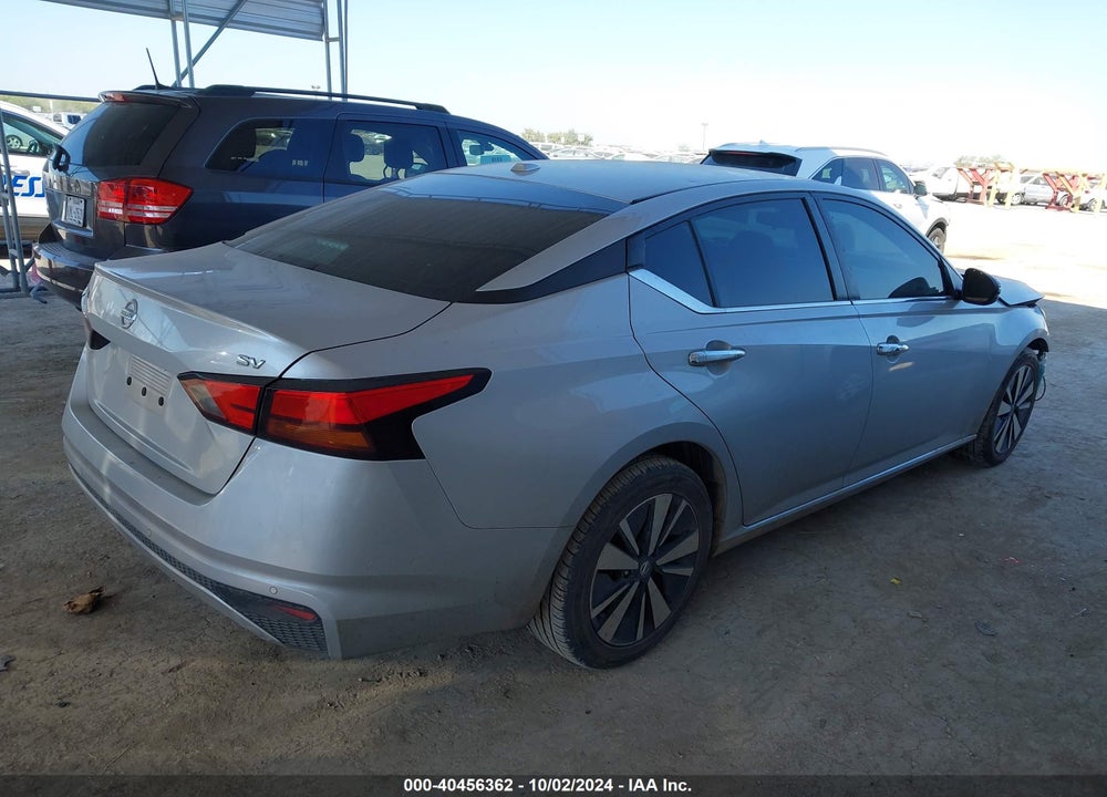 2022 NISSAN ALTIMA SV FWD VIN: 1N4BL4DV0NN333909
